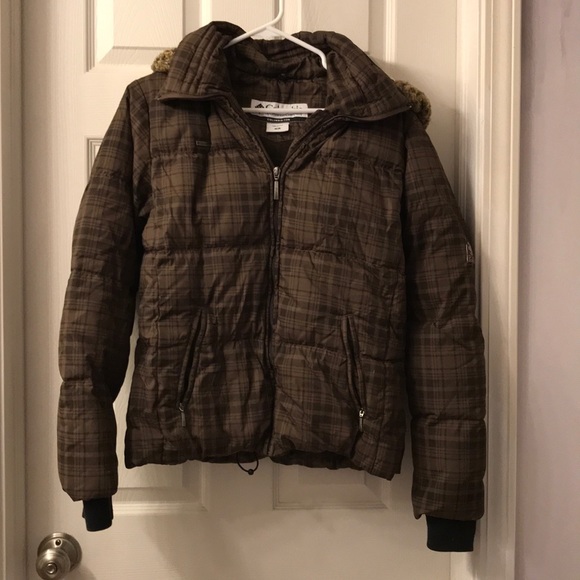 brown columbia coat